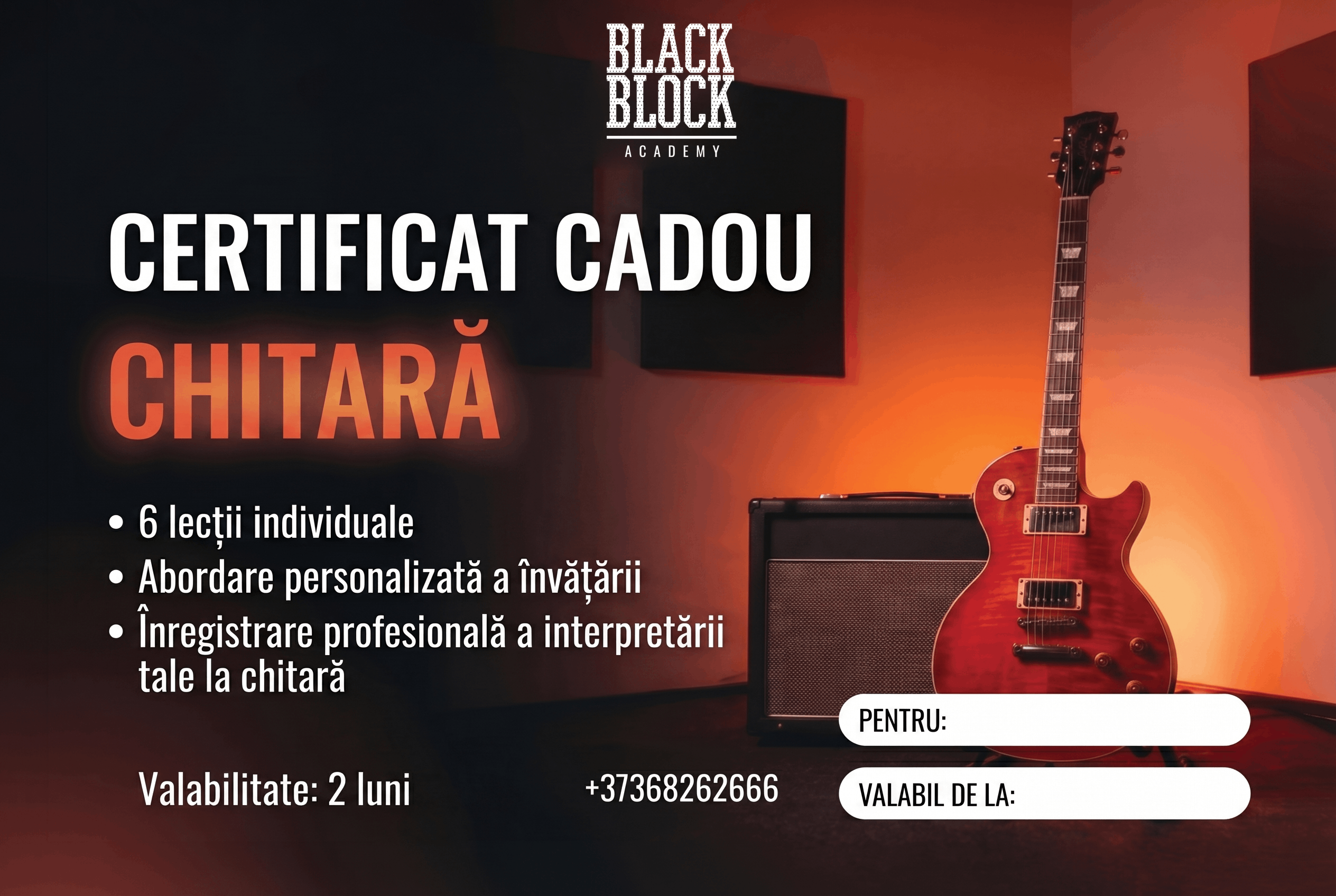 CERTIFICAT CHITARA